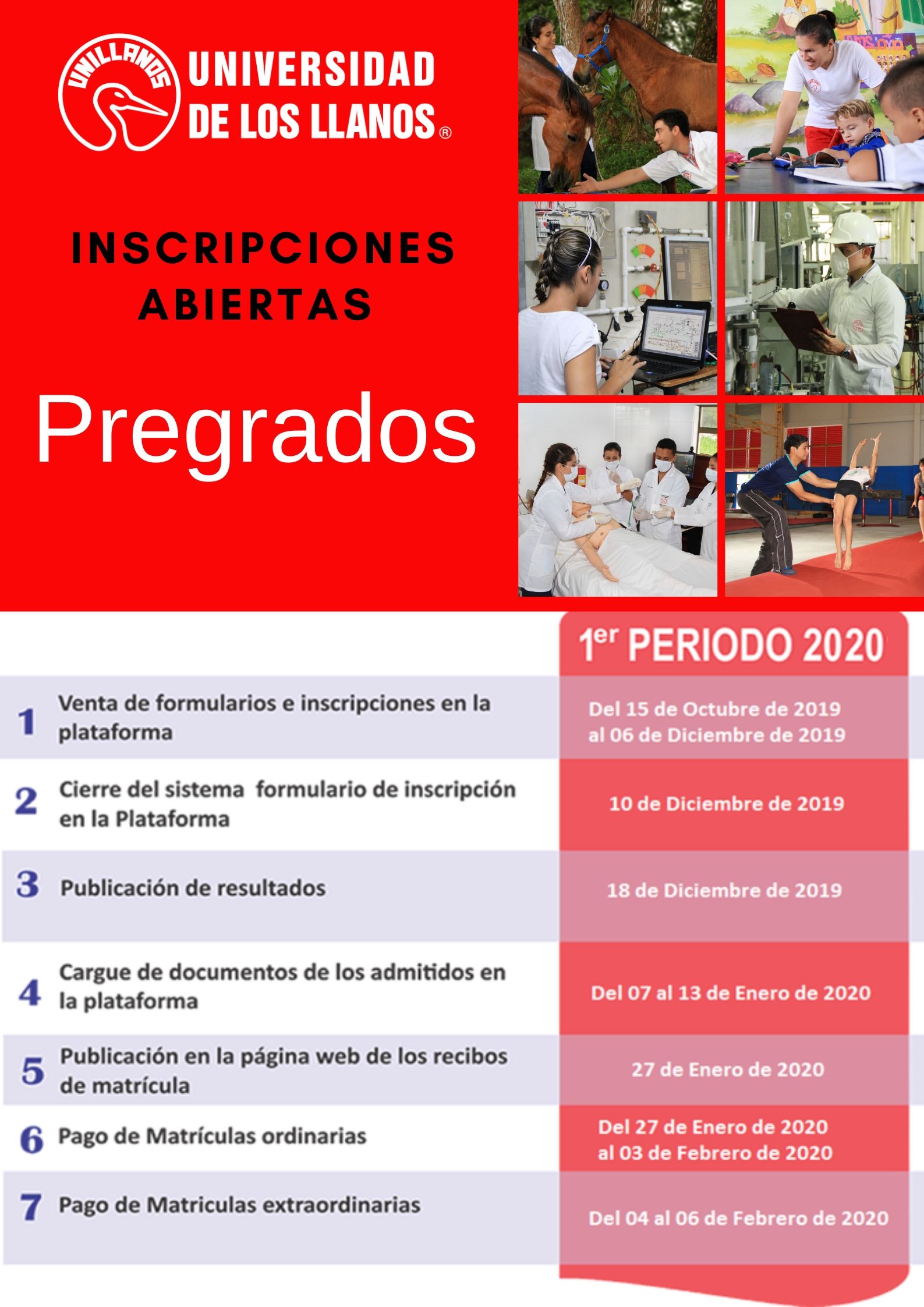 Abiertas Las Inscripciones Para Pregrados